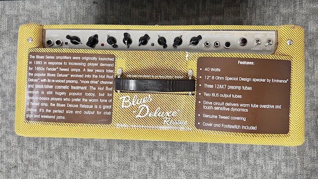 Used Fender Blues Deluxe Re Issue 1x12 Tweed
