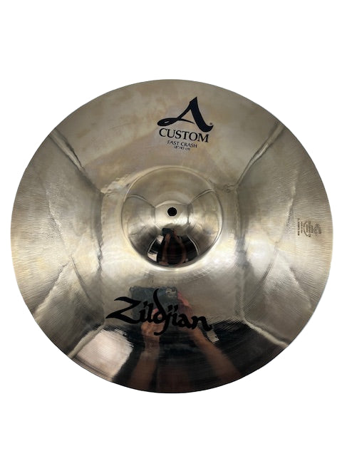 Used Zildjian A Custom 18"  Fast Crash