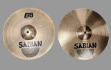 Used Sabian B8 HiHats 14"