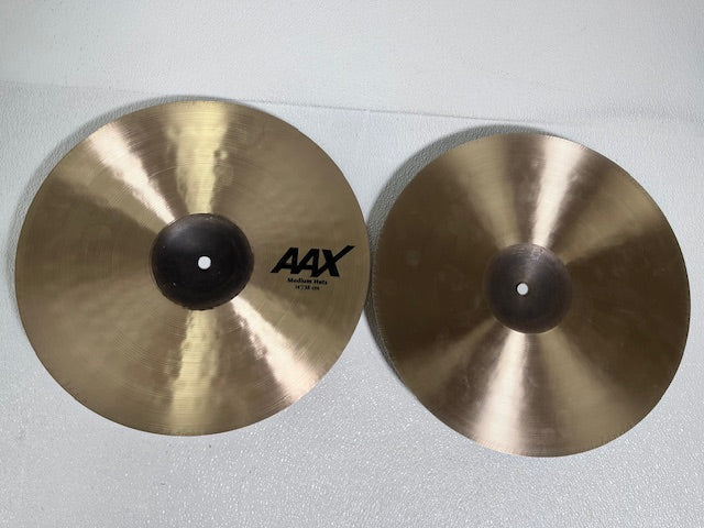 Used Sabian AAX 14" Medium Hats