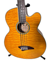 Used Dean PBQM Acoustic Electric Bass w/ Hard Case