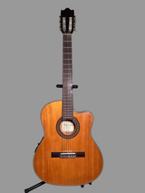 Used Salvadore Ibanez GASTCE-14-02 Nylon String Electric