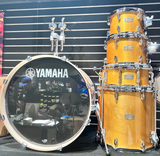Used Yamaha SBP2FS Stage Custom 5 Piece Shell Pack Nat Wood