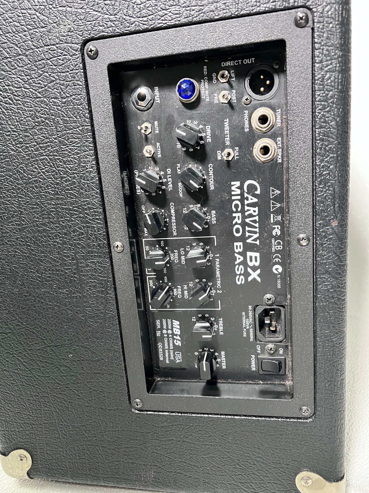 Used Carvin BX Micro Bass MB15 Amp