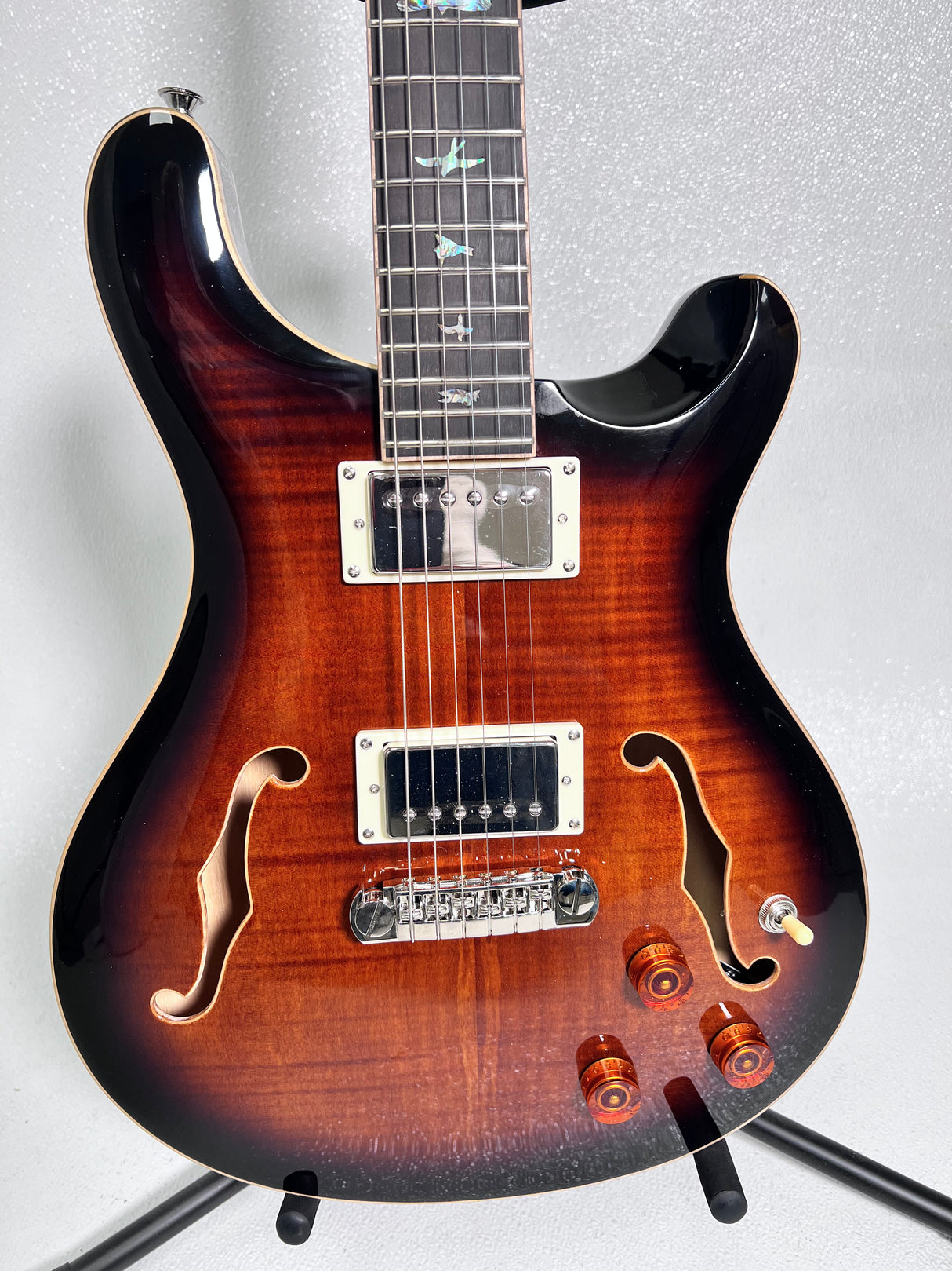 Used PRS SE Piezo 1 Goldburst W/ Case