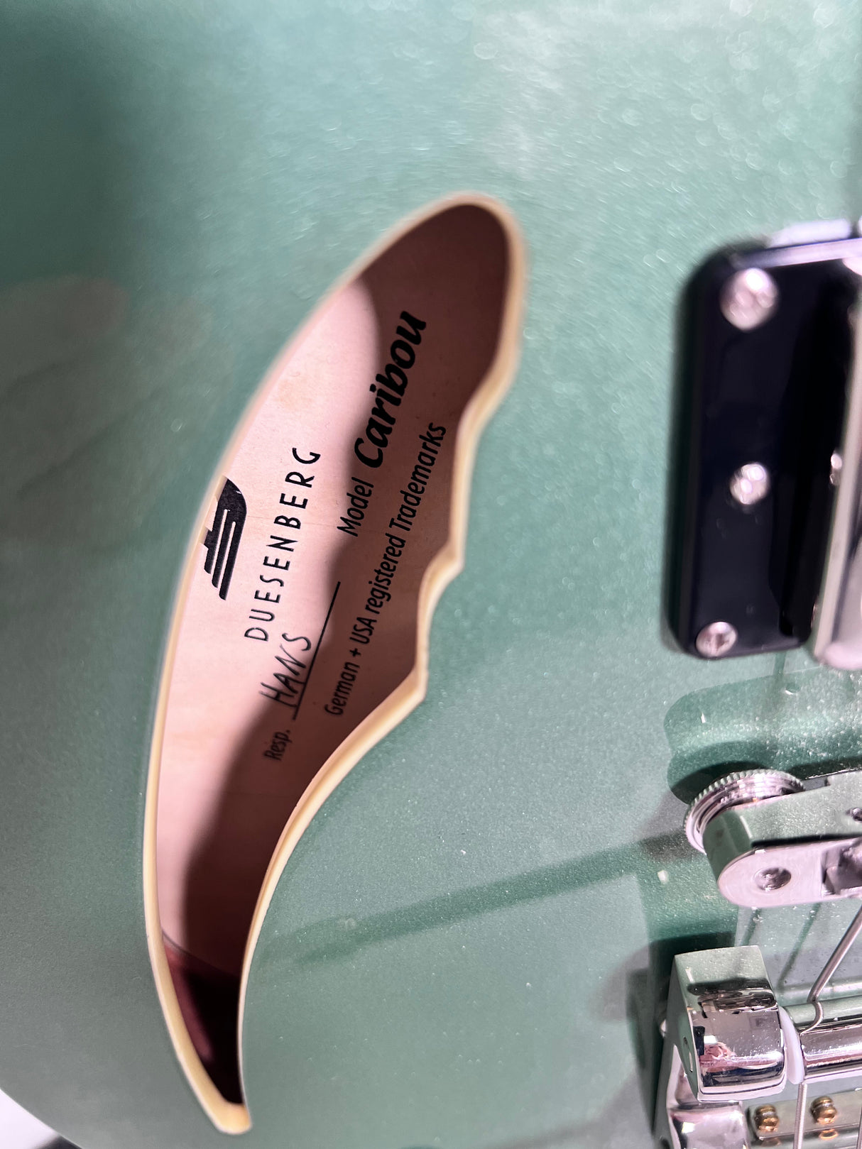 Used Duesenberg Caribou Catalina Harbor Green W/ Case