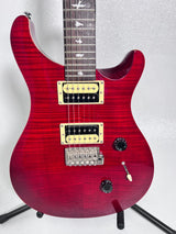 Used PRS SE Custom 24 - Ruby  w/case  & tremelo arm