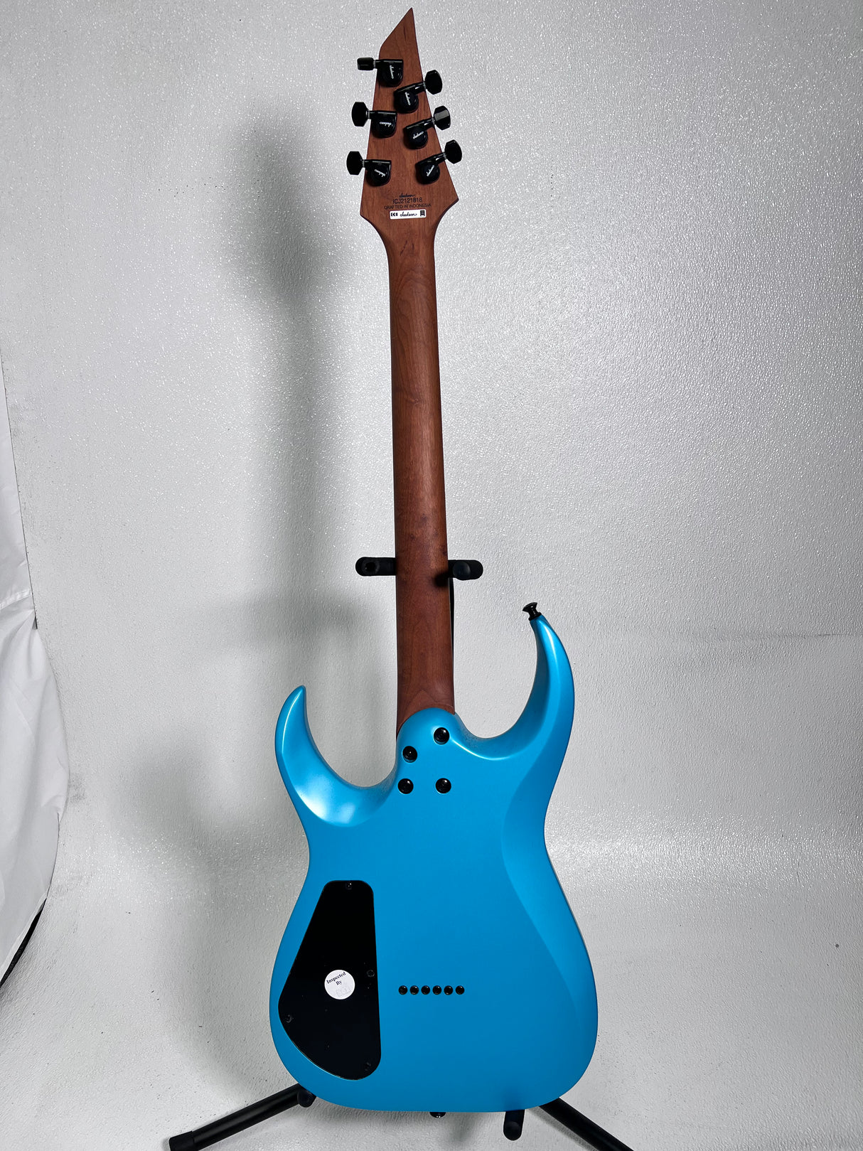 Used Jackson Pro Series Misha Minsoor HT6 Juggernaut Blue Sparkle w/ Bag