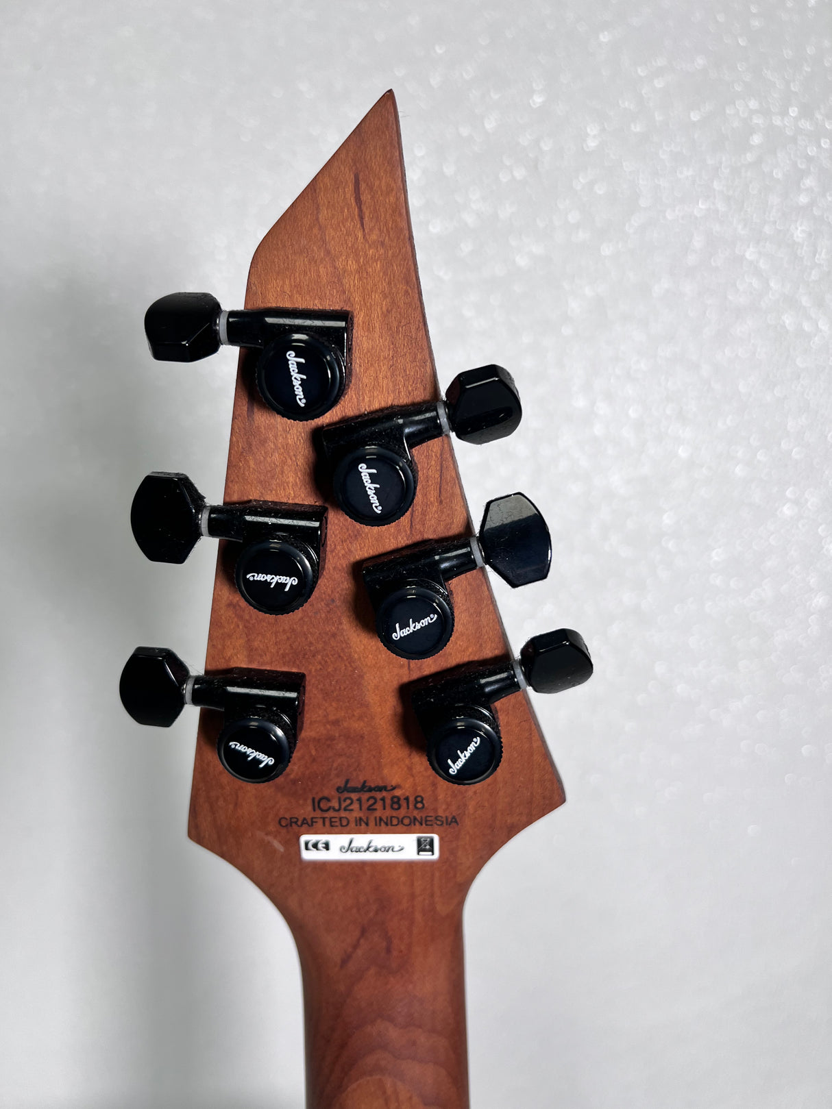 Used Jackson Pro Series Misha Minsoor HT6 Juggernaut Blue Sparkle w/ Bag