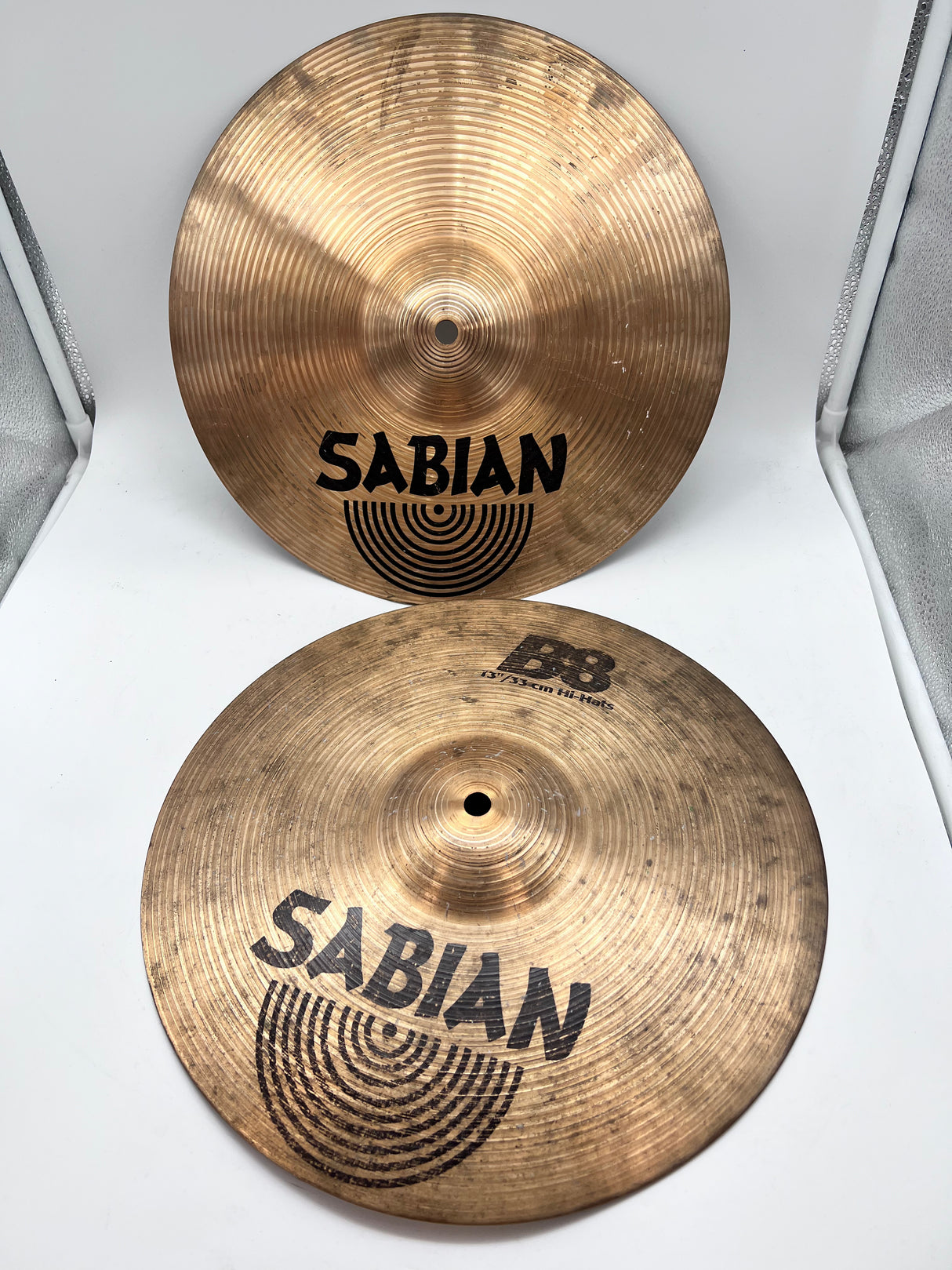 Used Sabian  Hi-Hats 13"