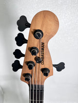 Used Corbassman Warmoth 5 String Jazz Bass W/Case