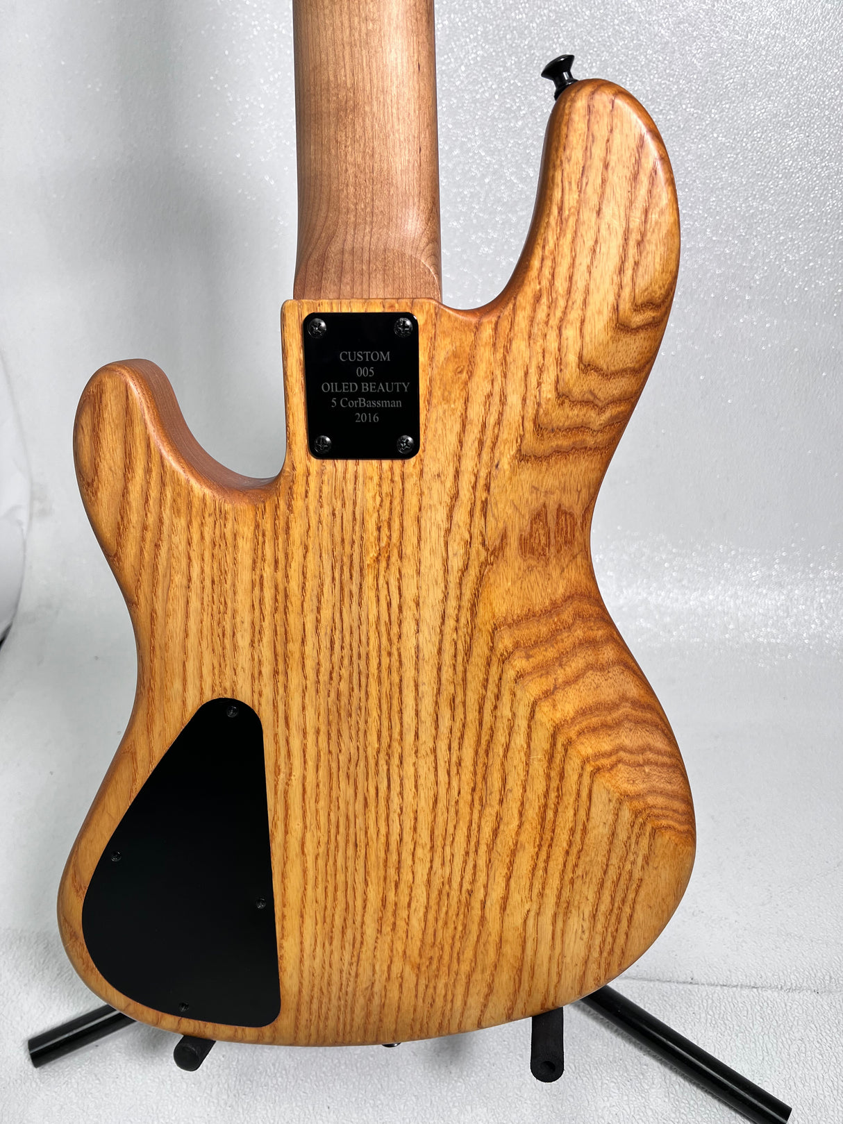 Used Corbassman Warmoth 5 String Jazz Bass W/Case