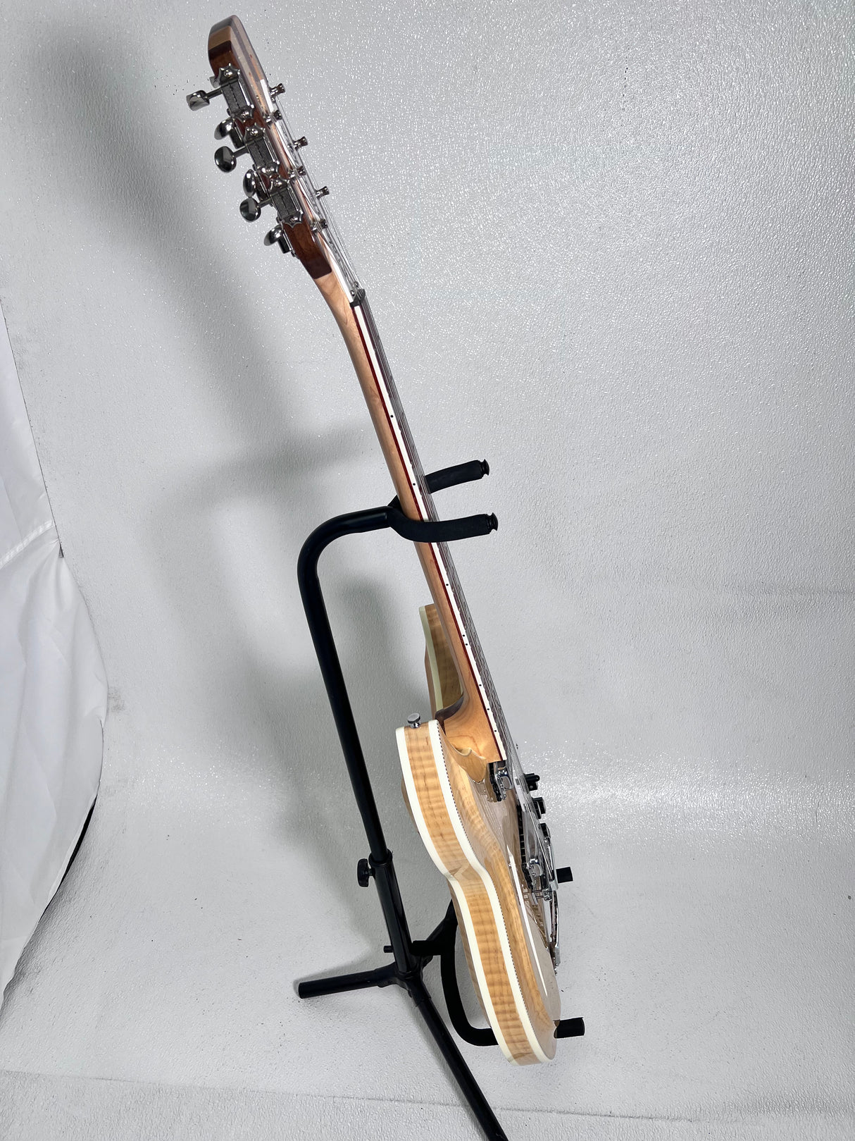 Used Rickenbacker 381/12 Maple Glo W/ Hard Case