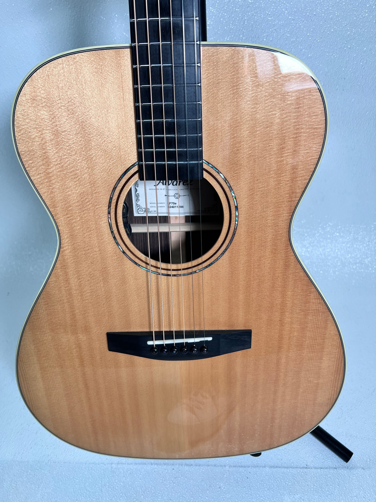 Used Alvarez LF70E Acoustic Guitar W/ Gig Bag