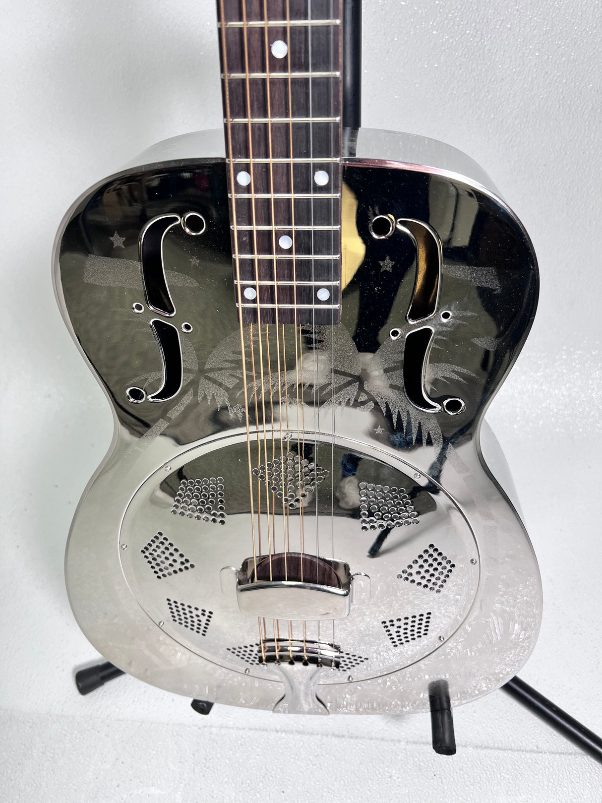 Used Republic Single Core Resonator Chrome w/soft shell case