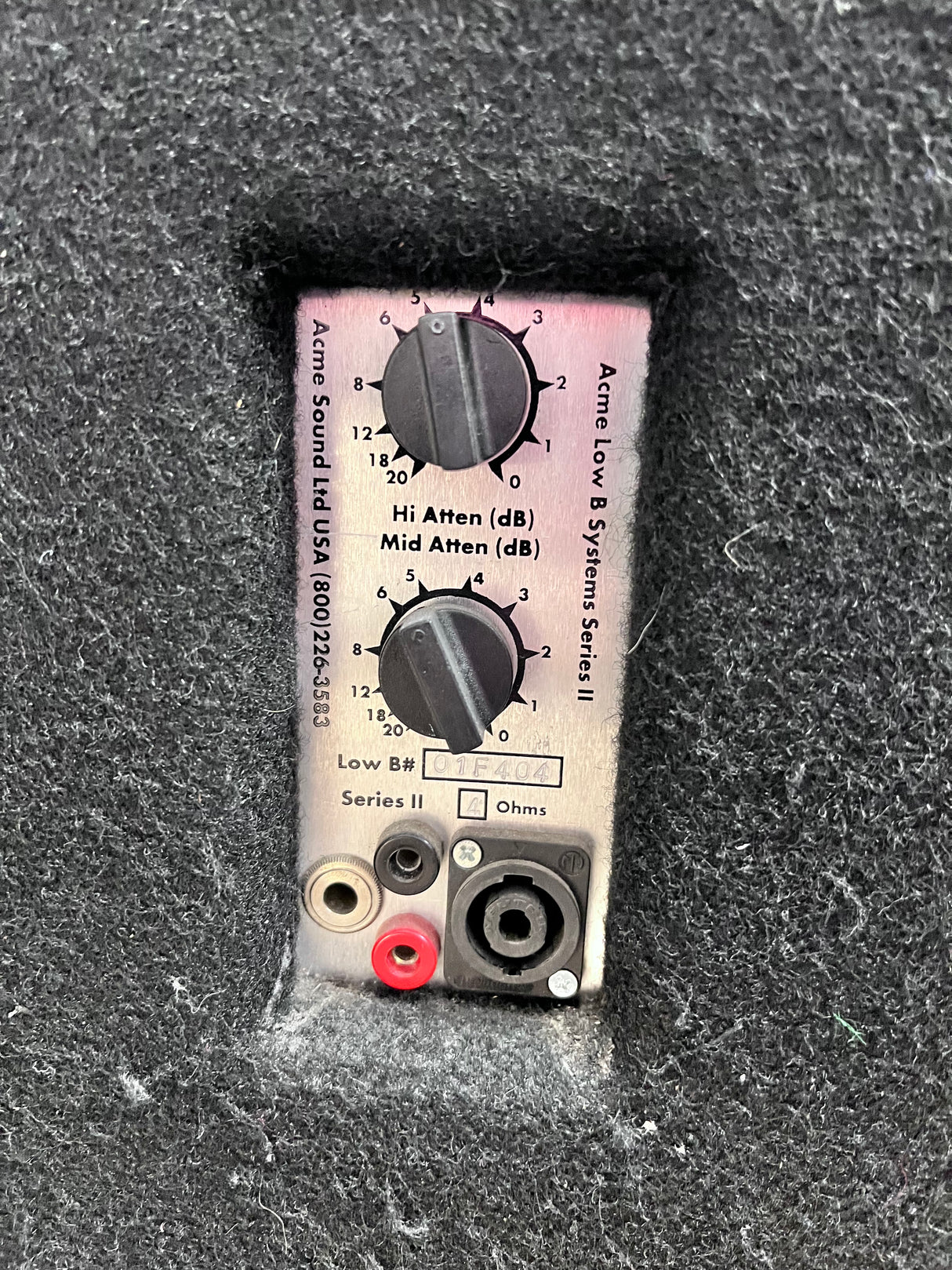 Used ACME Low B Series 11 4x10 Bass Cab