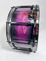 Used Noble & Cooley 6"x14" Beech Snare Gloss Purple Stain