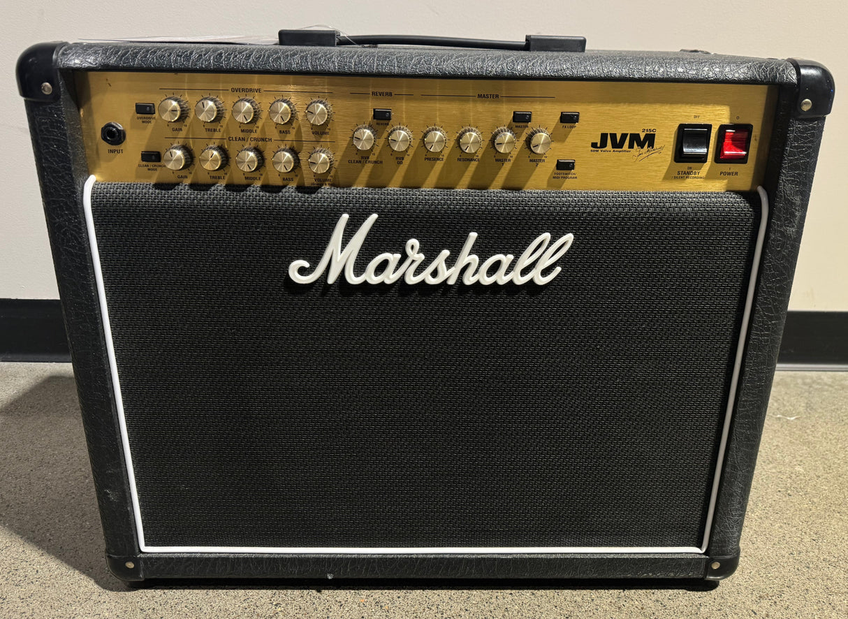 Used Marshall JVM215C 50 Watt, 12 Inch Combo Tube Amplifier