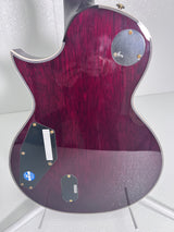 Used ESP LTD EC-1000T  Deluxe - See through Black Cherry w/case & EMG Pick ups