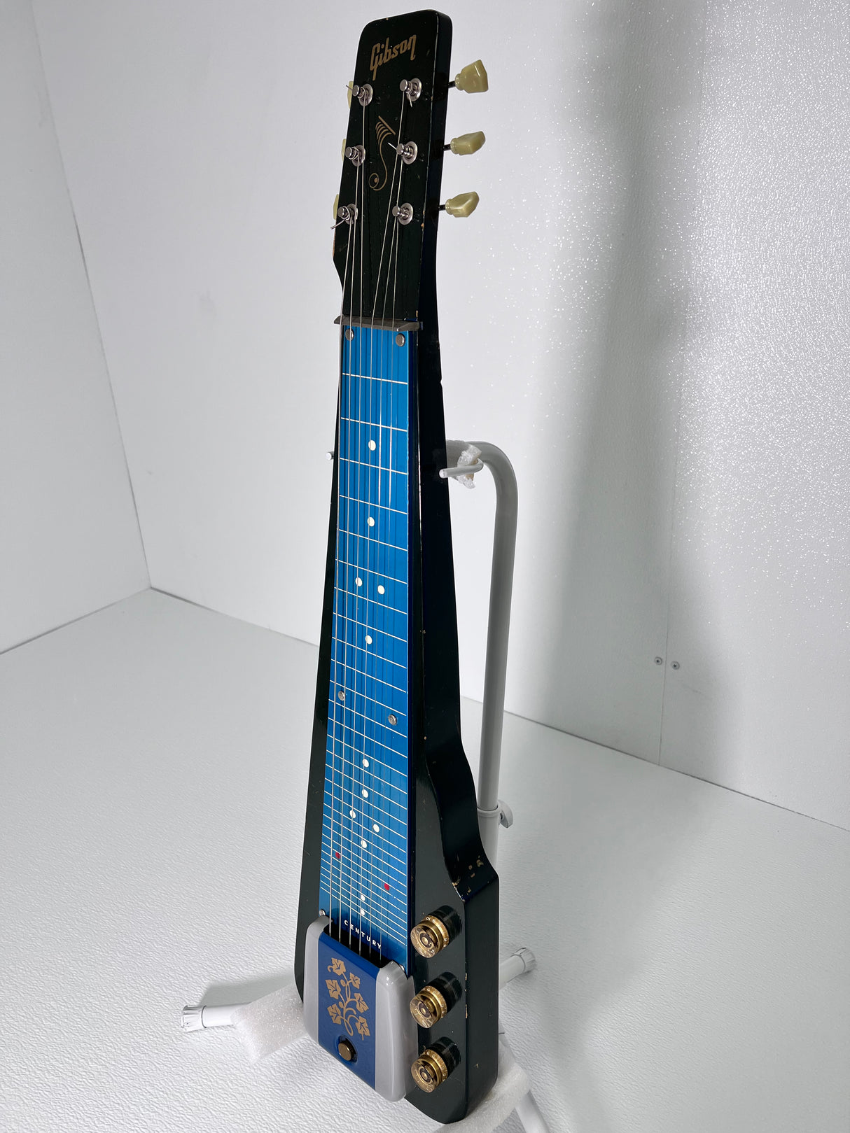 Used Gibson 1951 Century 6 Lap Steel Blue w/Original Case