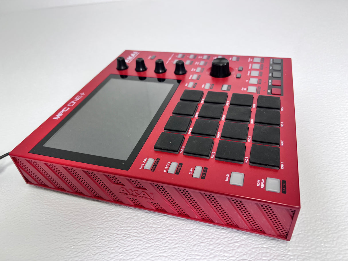Used Akai MPC One+ Red with Power Supply – Skip's Music