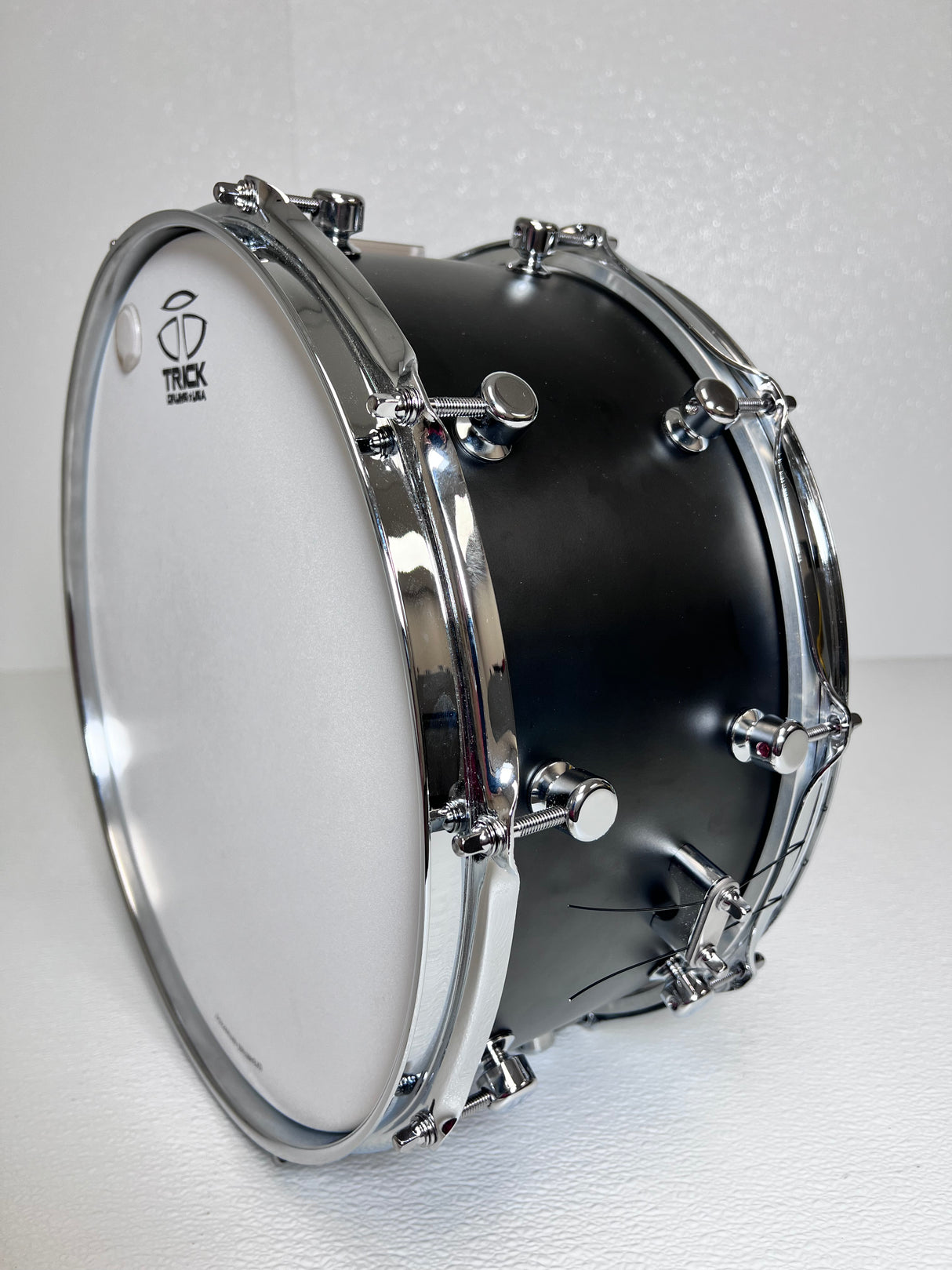 Used Trick Titanium Snare Drum 6x14