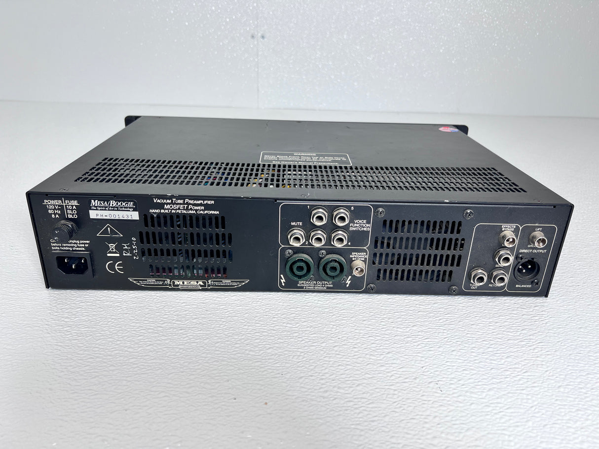 Used Mesa Boogie M6 Carbine 600 Bass Amp Head (power cord inc)