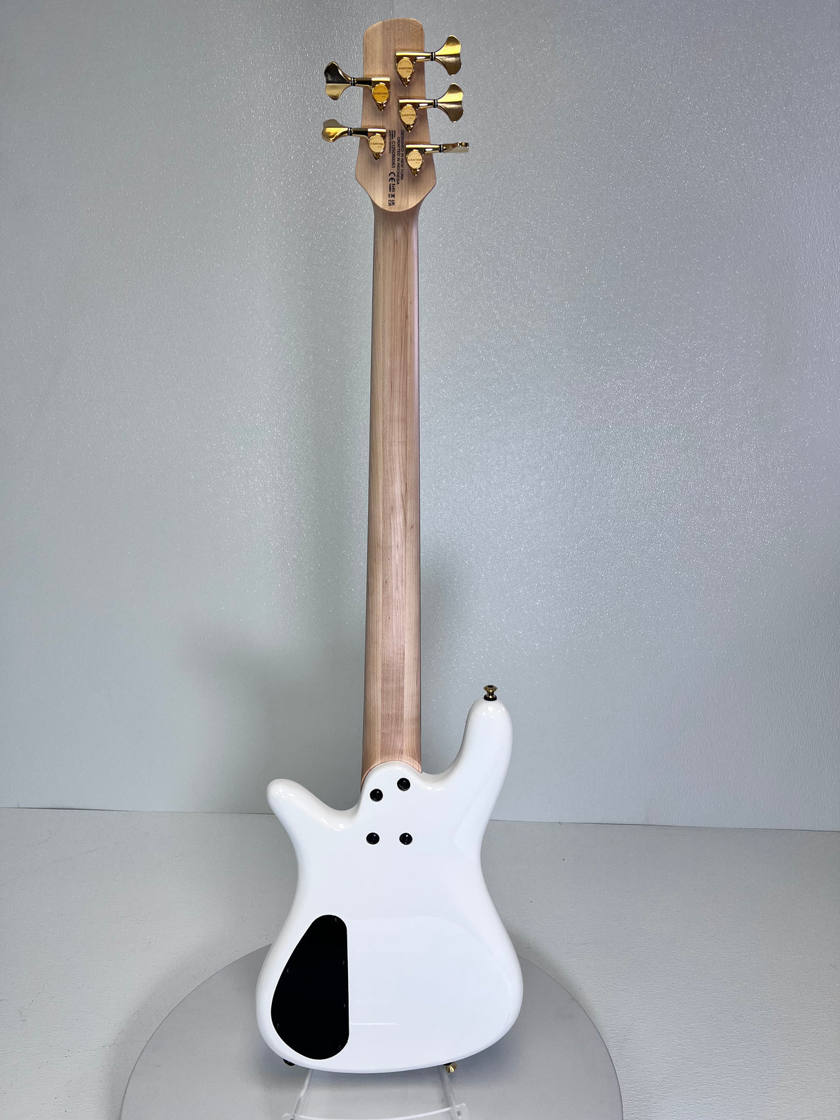 Used Spector Icon NS-5 Bolt-On 5-String Bass - White Gloss