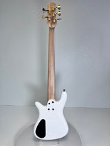 Used Spector Icon NS-5 Bolt-On 5-String Bass - White Gloss