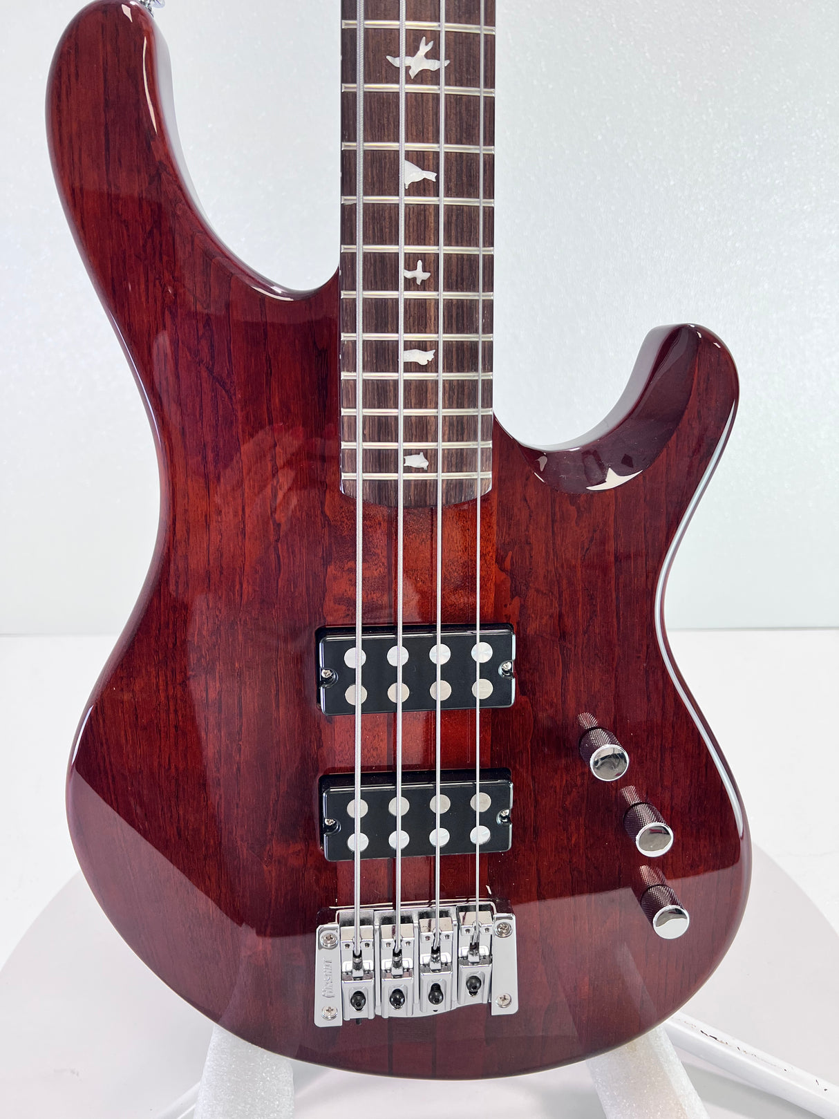 Used PRS SE Kingfisher Bass Tortoise Shell W/ Gig Bag