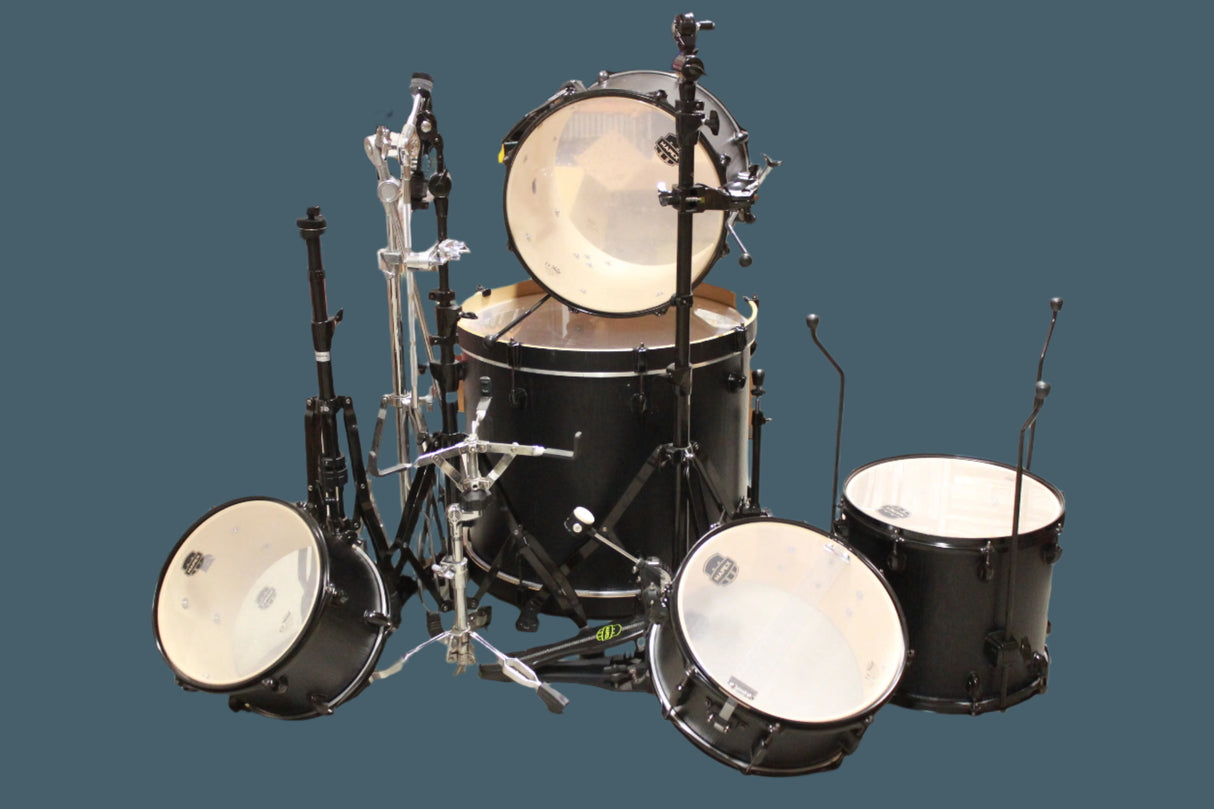 Used Mapex Mars Birch 5 Piece Shell Kit - Black (AVAIL 022425)