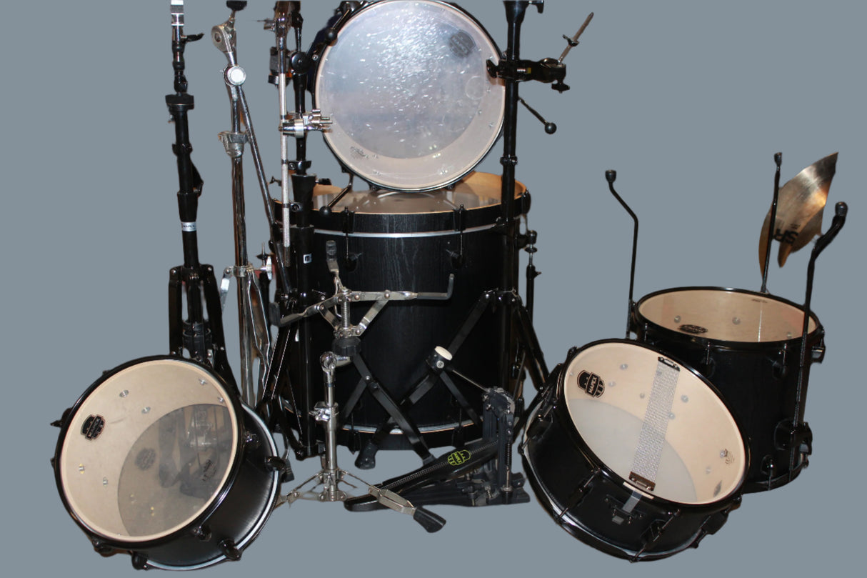 Used Mapex Mars Birch 5 Piece Shell Kit - Black (AVAIL 022425)