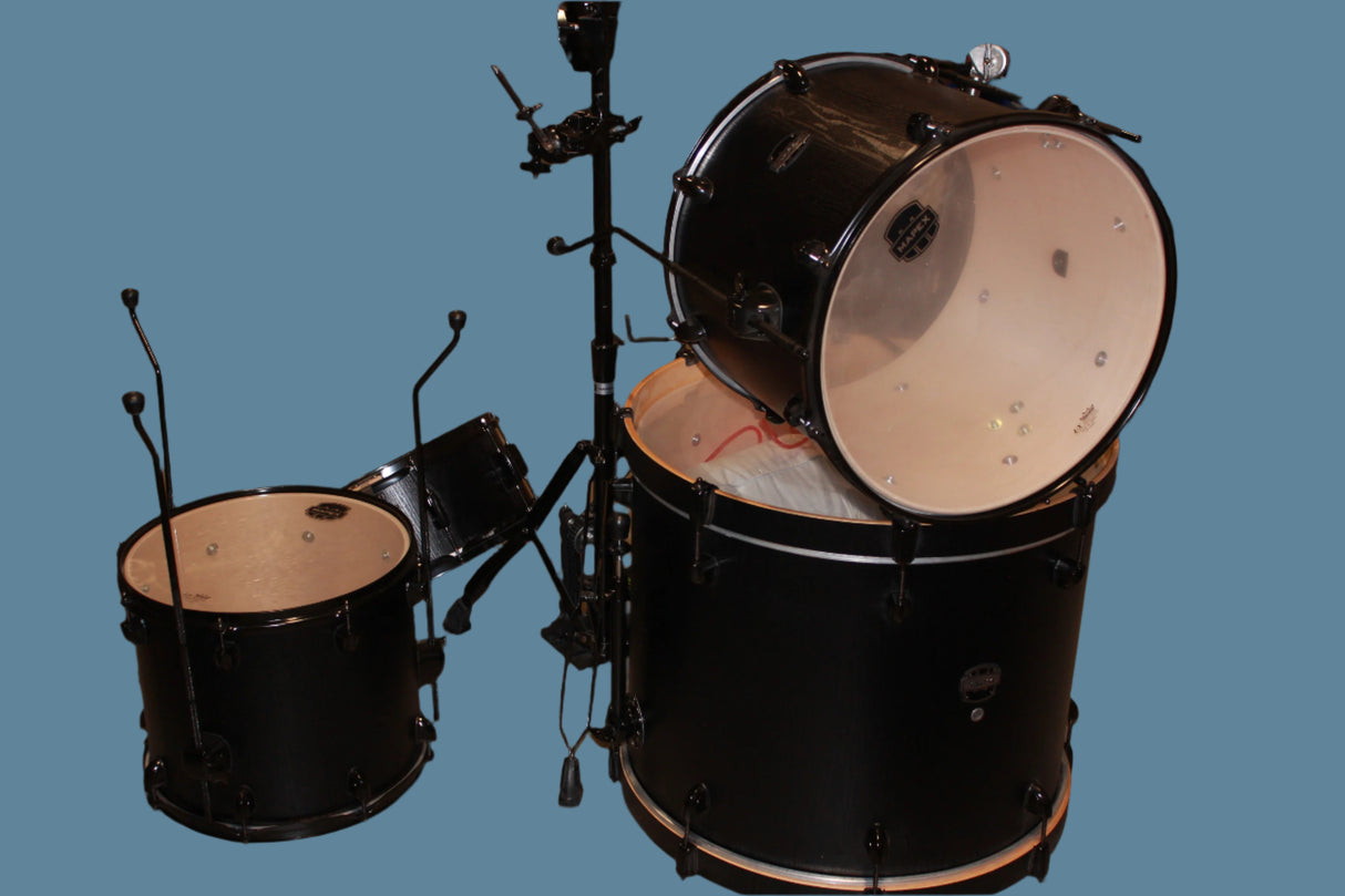 Used Mapex Mars Birch 5 Piece Shell Kit - Black (AVAIL 022425)