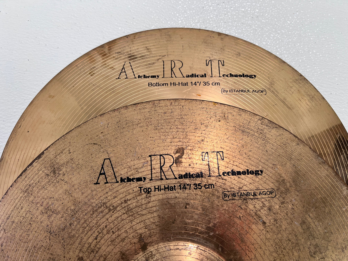 Used Instanbul AGOP Alchemy ART 14" Hi Hats