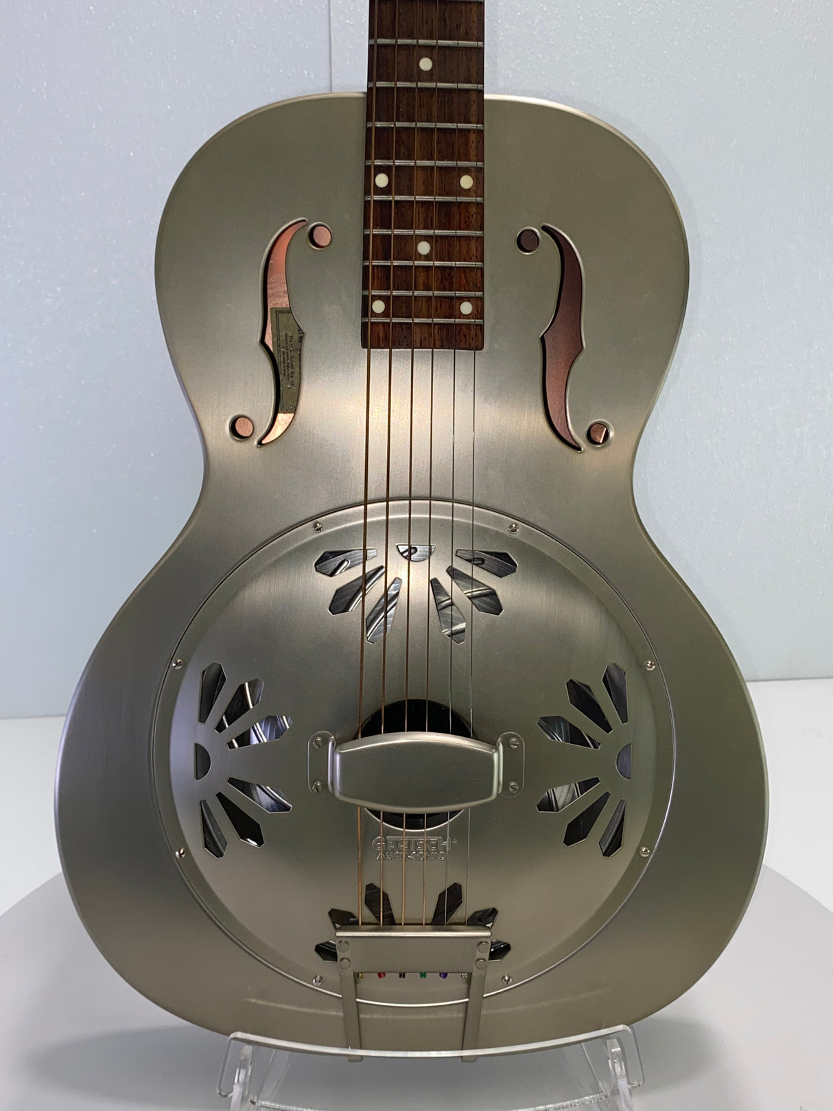 Used Gretsch G9201 Honey Dipper Round neck Resonator W/Hard Case