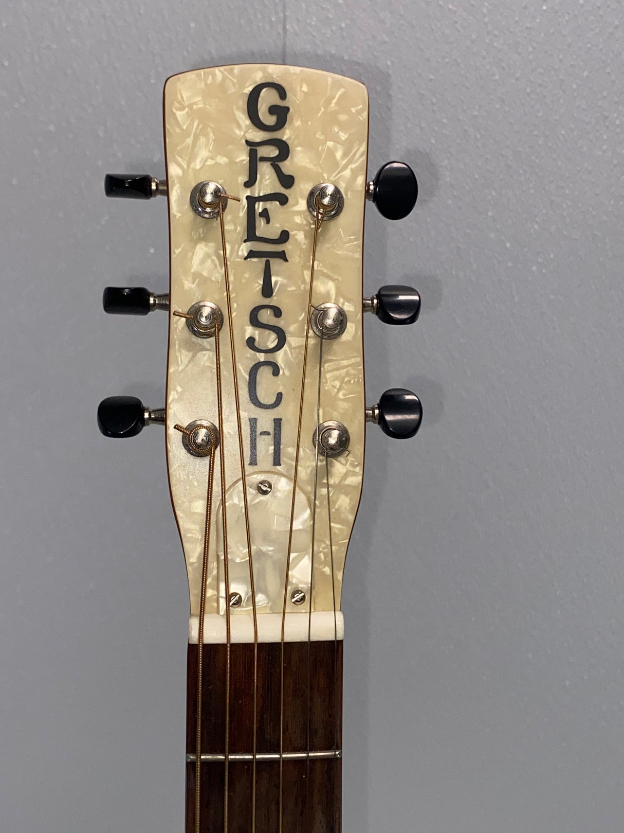 Used Gretsch G9201 Honey Dipper Round neck Resonator W/Hard Case