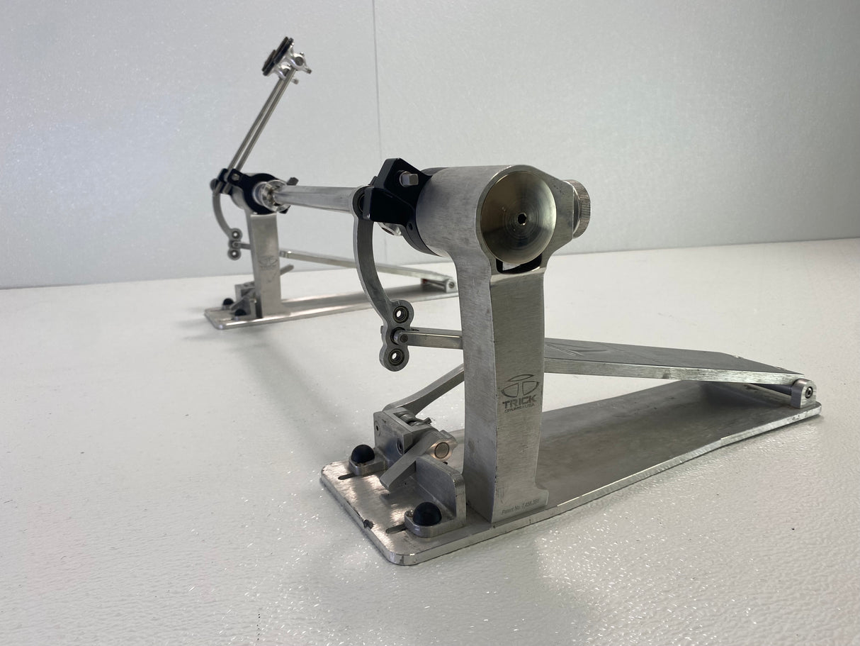 Used Trick Pro 1V Big Foot Double Bass Pedal