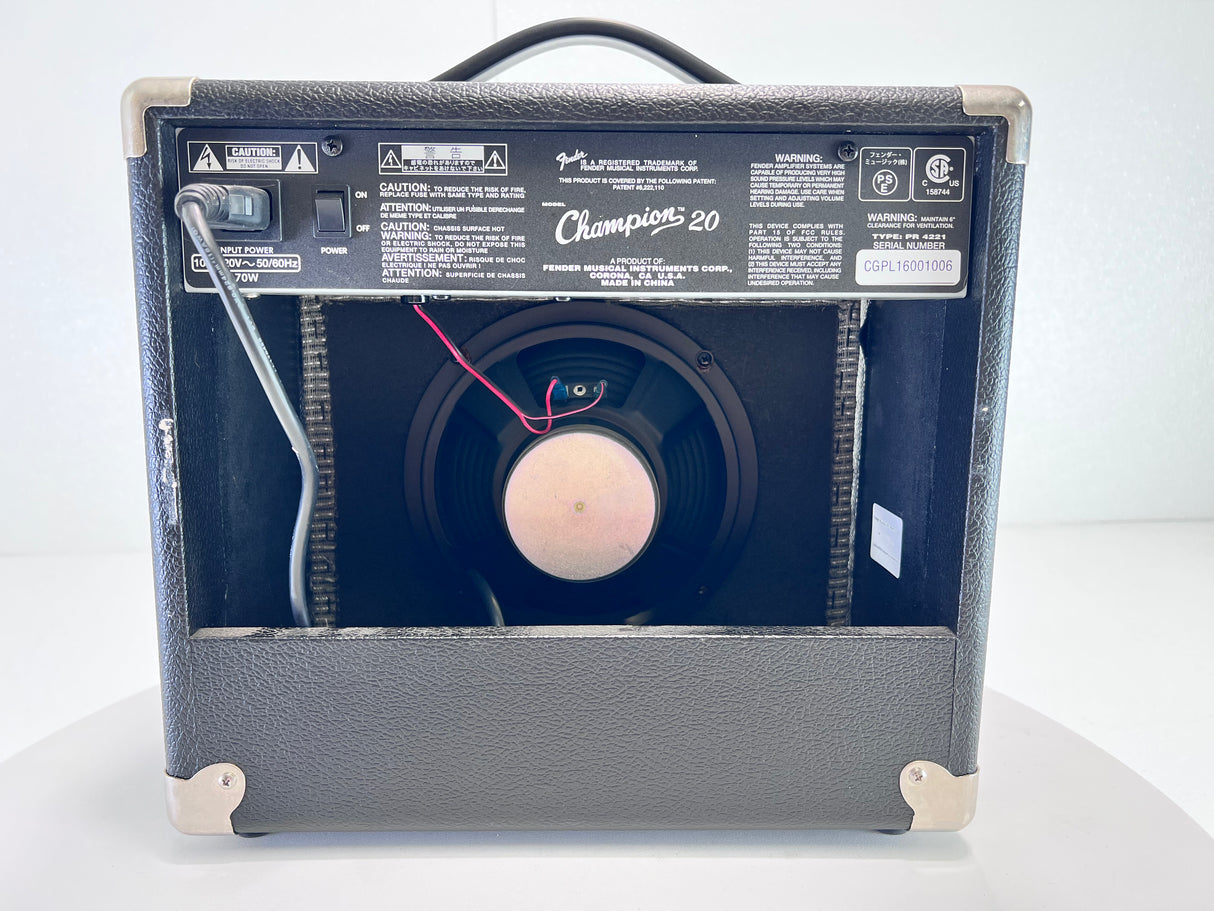 Used Fender Champion 20 Practice Amp