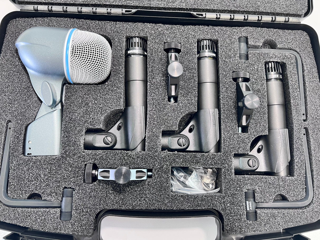 Used Shure Drum Kit Microphone Set