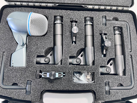 Used Shure Drum Kit Microphone Set