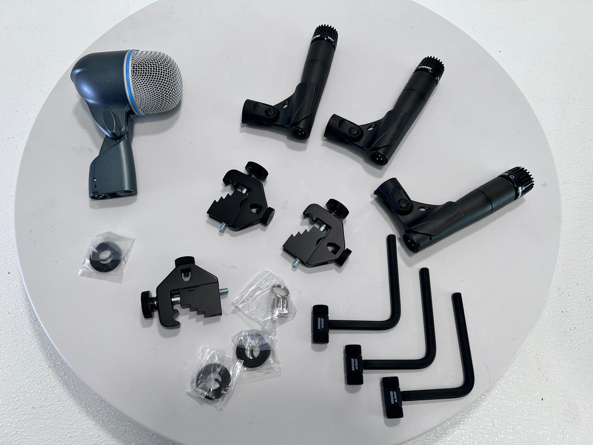 Used Shure Drum Kit Microphone Set