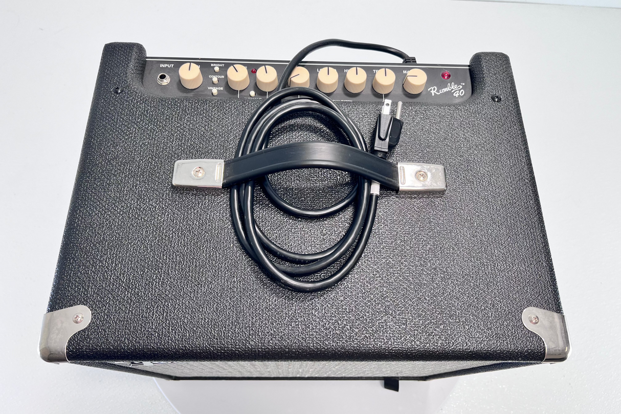 Used Fender Rumble 40 1x10 Solid State  Bass Amp