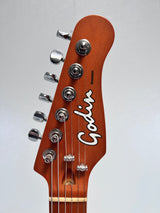 Used Godin Session HT Aztec Red Electric Guitar W/ Gig Bag