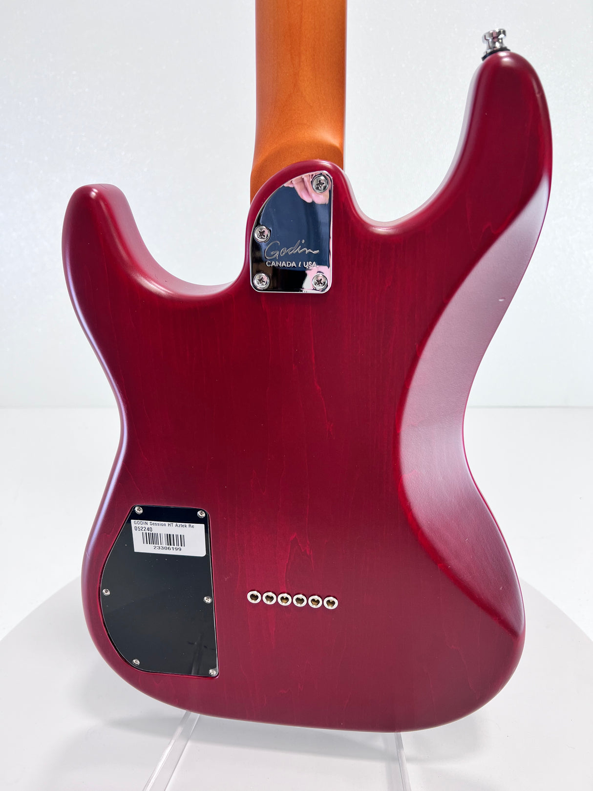Used Godin Session HT Aztec Red Electric Guitar W/ Gig Bag