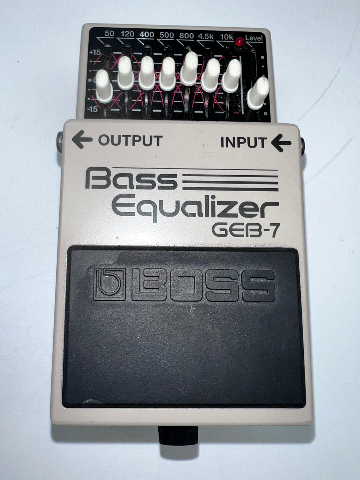 Used Boss Bass Equalizer GEB-7