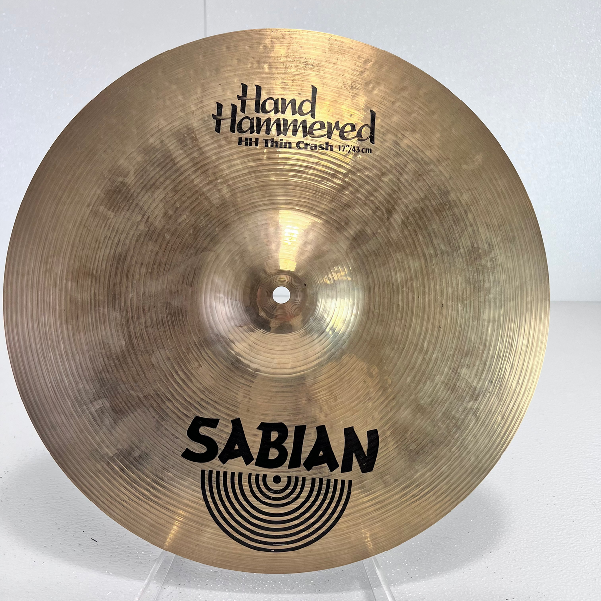Used Sabian 17" Hand Hammered Thin Crash