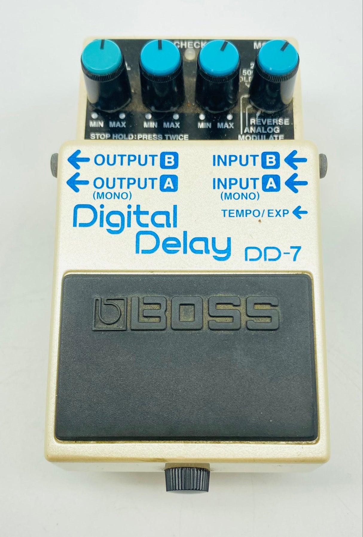 Used Boss DD7 Digital Delay Effect Pedal