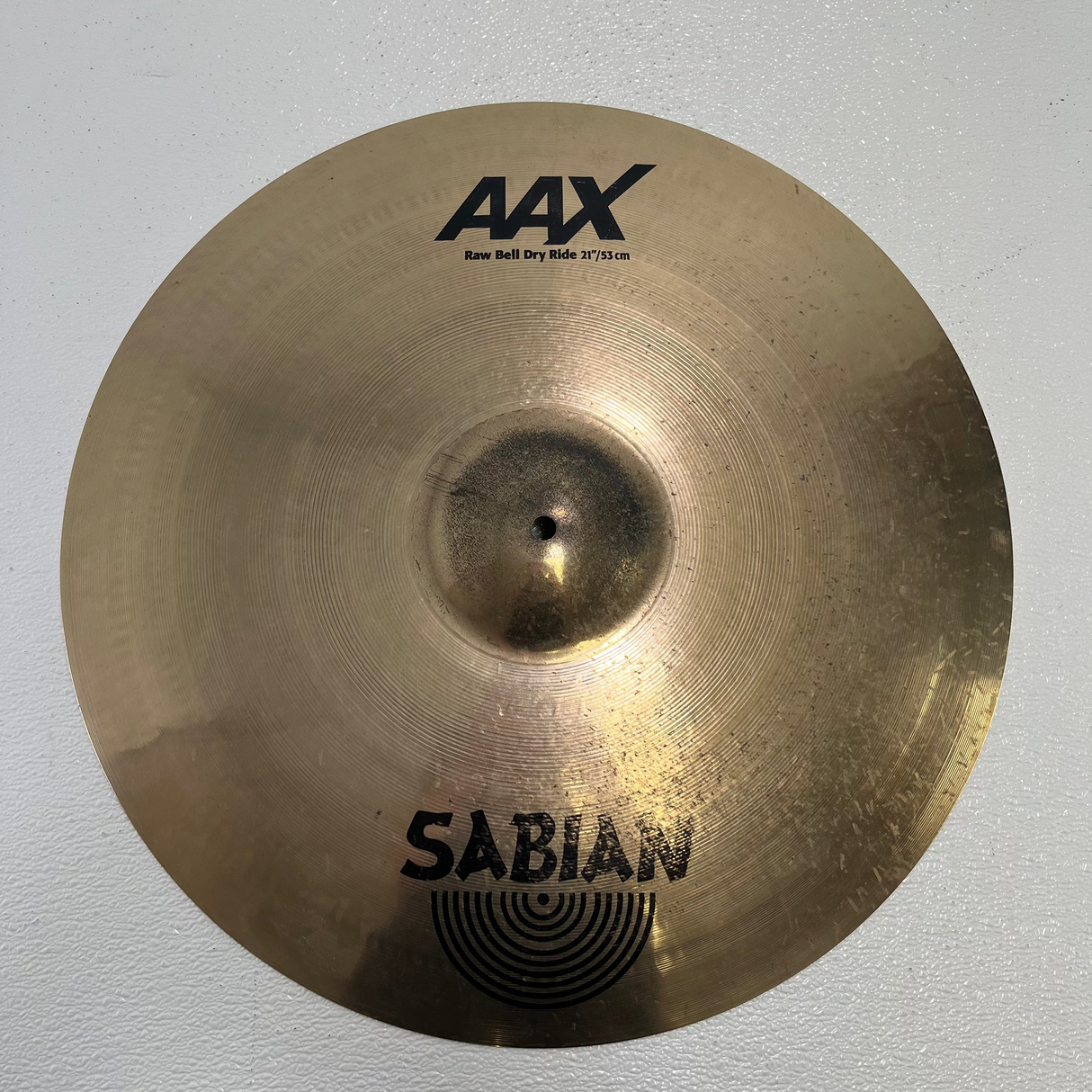 Used Sabian AAX 21" Raw Bell Ride