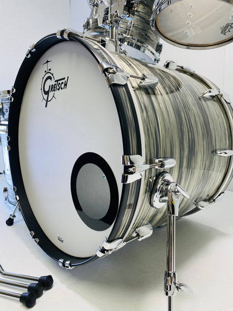 Used Gretsch Brooklyn 5pc Gray Oyster Drum Set