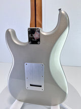 Used Fender H.E.R  MN Stratocaster Chrome Glow W/Case
